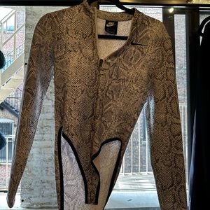 Nike Snakeskin Bodysuit